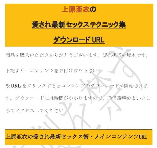 上原亜衣の愛され最新セックス術
